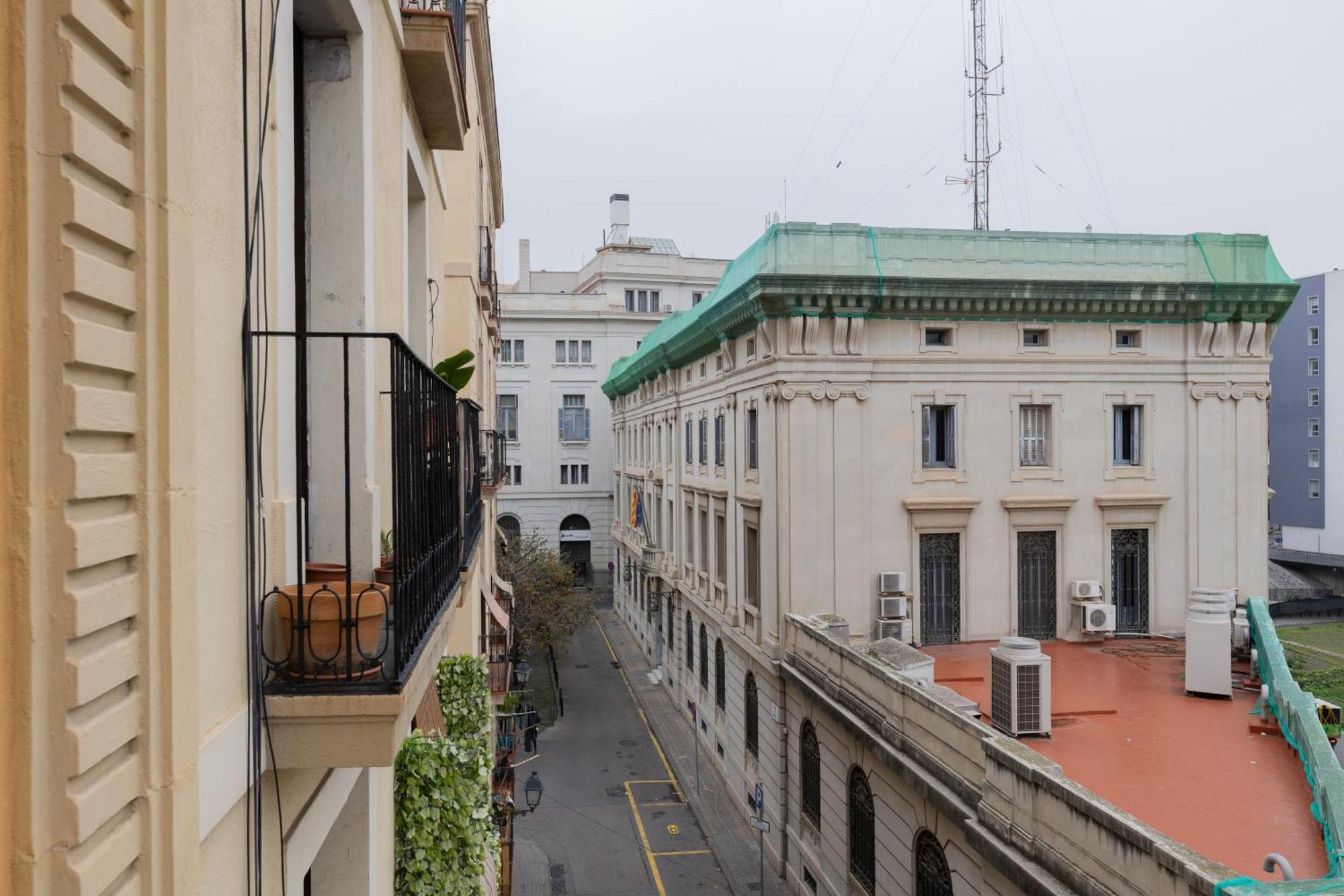 Hotel Lyon Barcelona Exterior foto